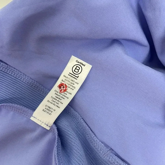 Athleta Brooklyn Ankle Pant Lightweight Straight Leg Pockets Purple Plus Size 20 - Picture 8 of 9